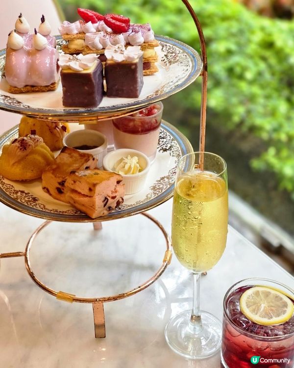 💜午後嘅紫色浪漫 🌿 歷山餐廳情迷「紫」刻下午茶