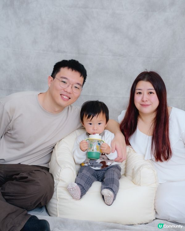 家庭照初體驗🥰👶📸