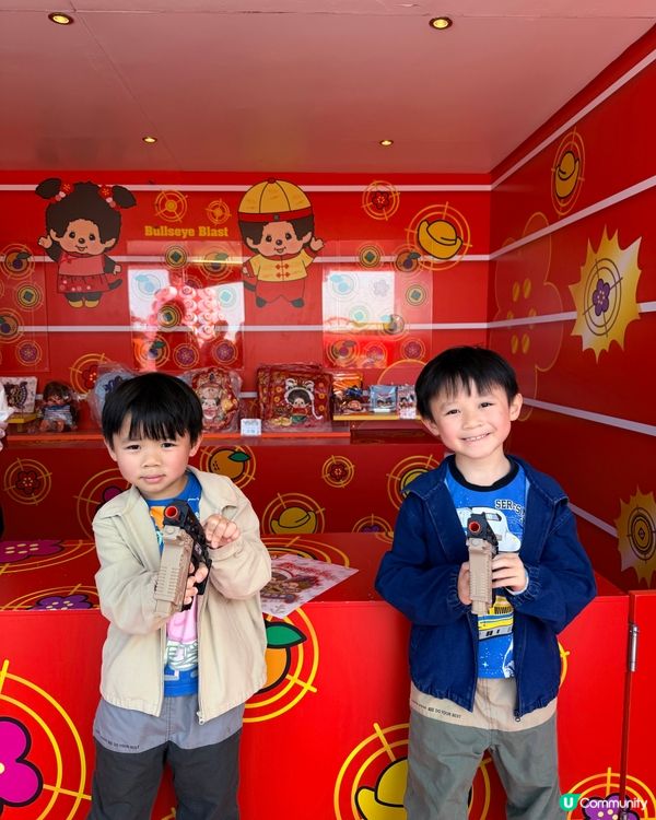 🎪Monchhichi 嘉年華真係好多嘢玩啊!