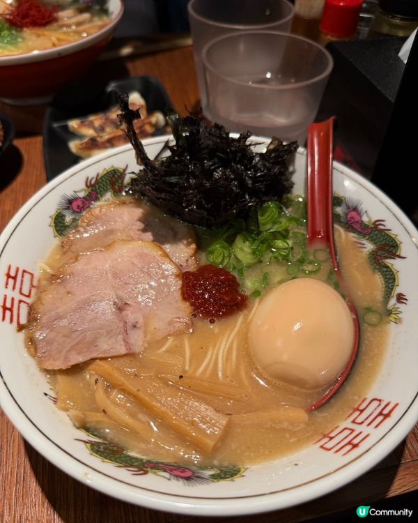 [勞蘇食]正宗日式豚骨x雞白湯拉麵🏅