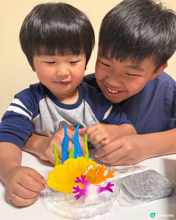 👦🏻👶🏻齊變小科學家！👨‍🔬🧪