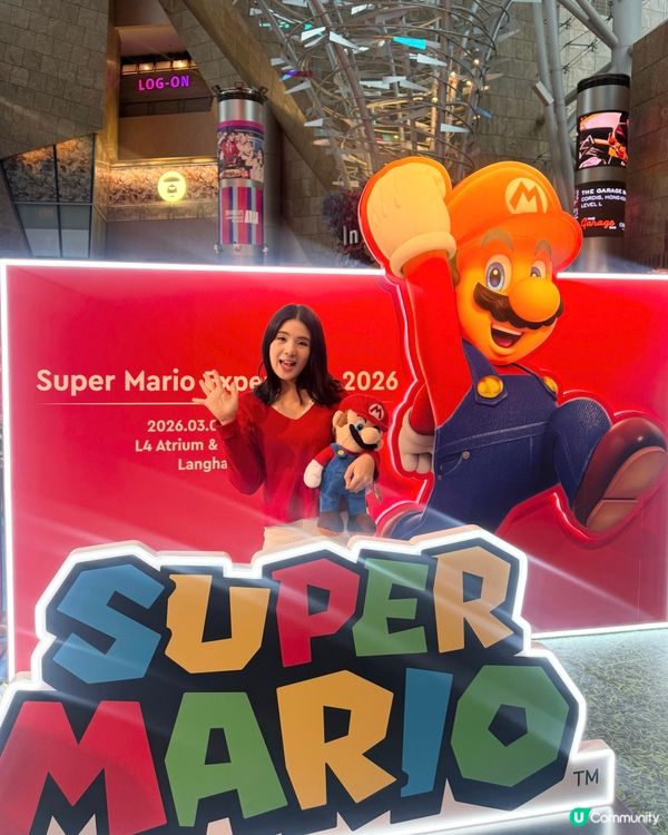 Super Mario🍄 嚟到朗豪坊啦‼️文末教拎免費特典！