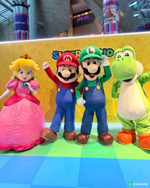 🍄 Super Mario登錄朗豪坊😍 #任天堂🎮