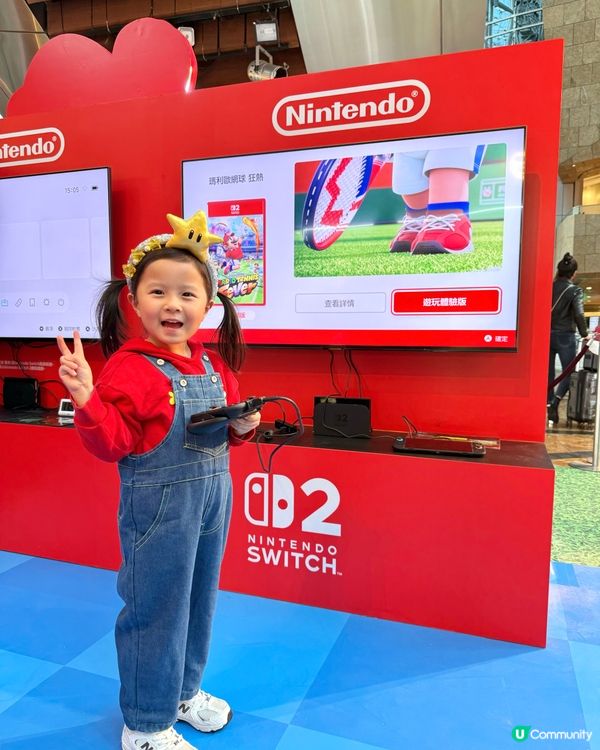 🍄 Super Mario登錄朗豪坊😍 #任天堂🎮