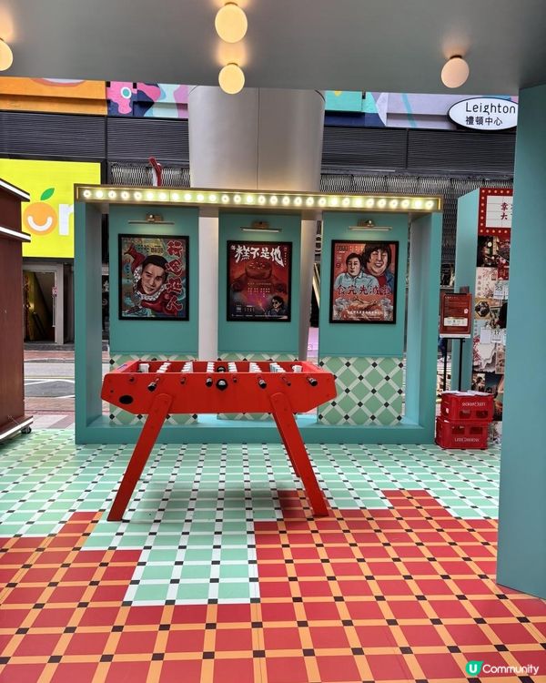 銅鑼灣利舞台劇院的新年展覽，充滿濃厚的老香港復古風情，絕對是打卡影相的好去處。