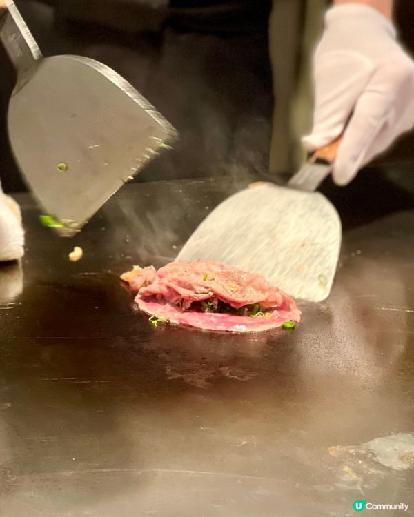 『香港』松菱鐵板燒🥩🥢視覺與味覺兼具的享受😋