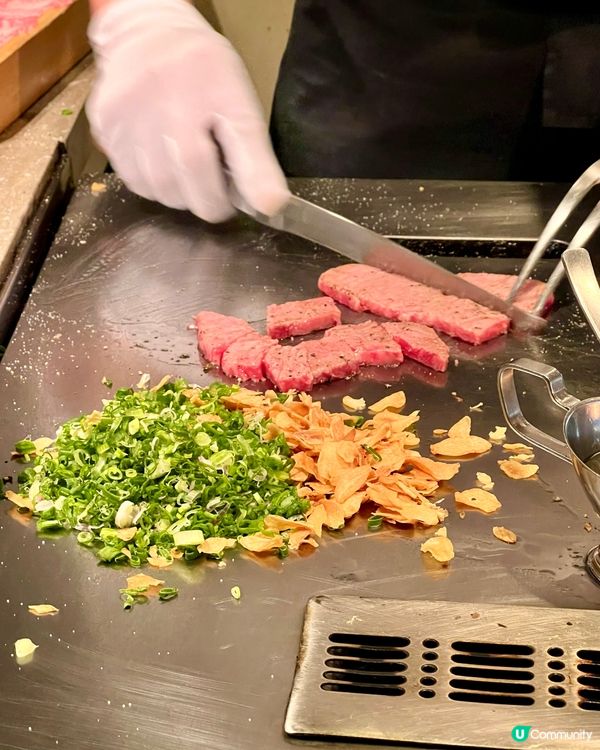 『香港』松菱鐵板燒🥩🥢視覺與味覺兼具的享受😋