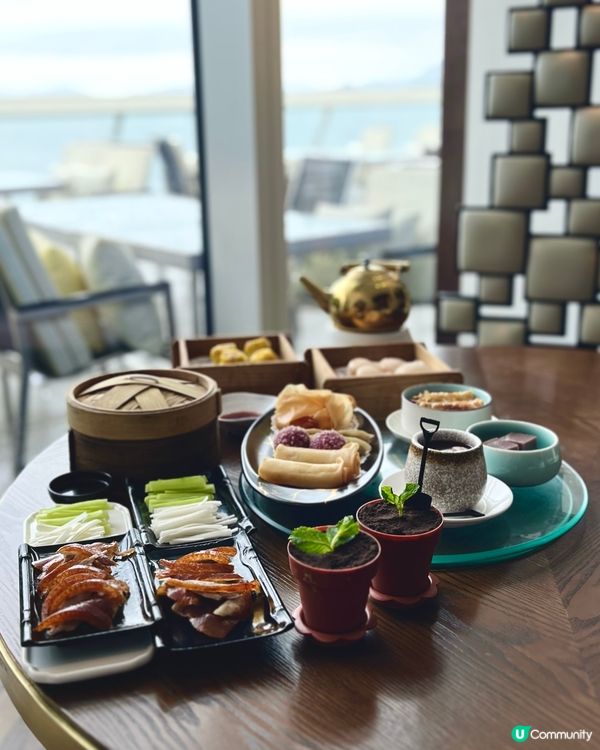 維港海景$268任食北京片皮鴨點心放題🎤