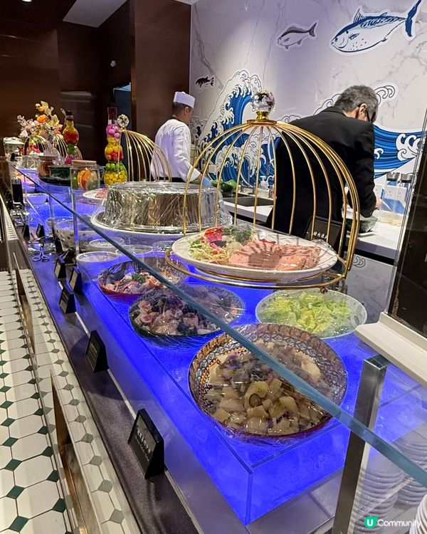 豪華海鮮任食！灣仔荀盤💥