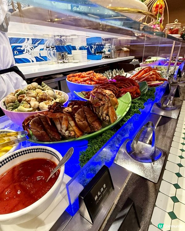 豪華海鮮任食！灣仔荀盤💥