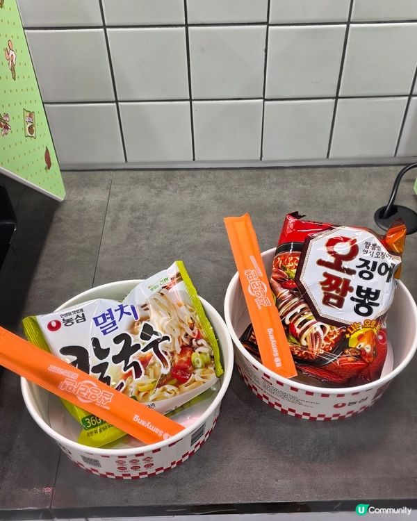 韓國便利店豐富一餐