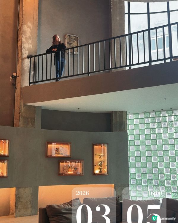 【深圳周圍食】超特別的工業風咖啡店