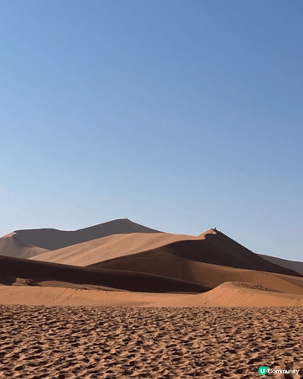 非洲納米比亞🇳🇦的Dead Valley （死亡谷）～紅沙漠...