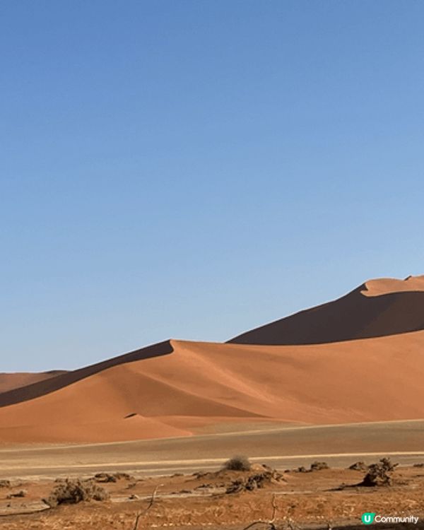 非洲納米比亞🇳🇦的Dead Valley （死亡谷）～紅沙漠...