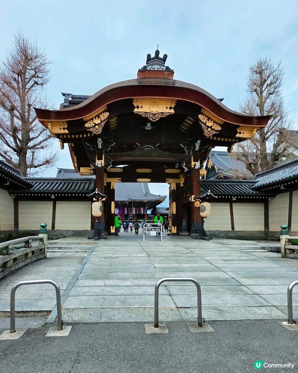櫻花詩意滿東本願寺🌸🌳