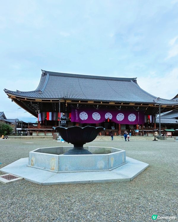 櫻花詩意滿東本願寺🌸🌳
