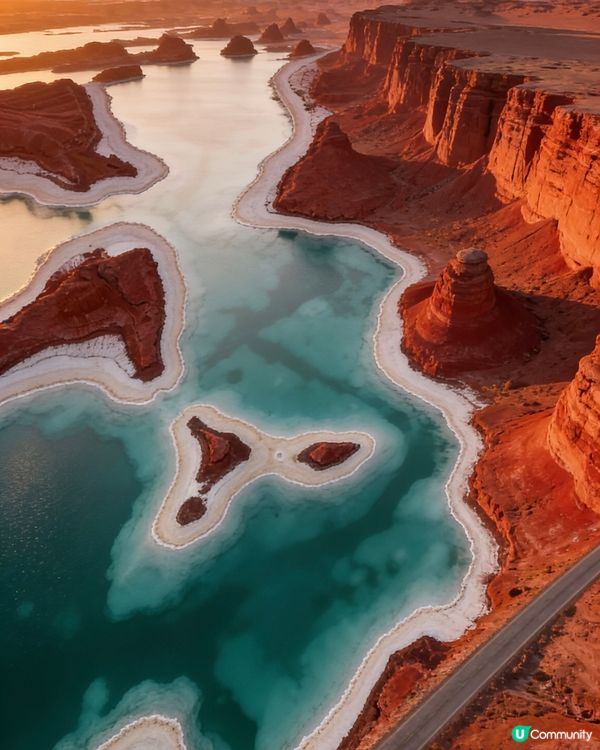 翡翠湖遇見上帝的調色盤，在紅崖登陸火星✨😱