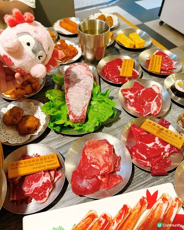 韓燒大叔Buffet🥩🐟🍻 $1蟹膏！😋