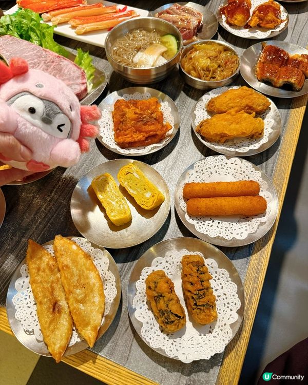 韓燒大叔Buffet🥩🐟🍻 $1蟹膏！😋