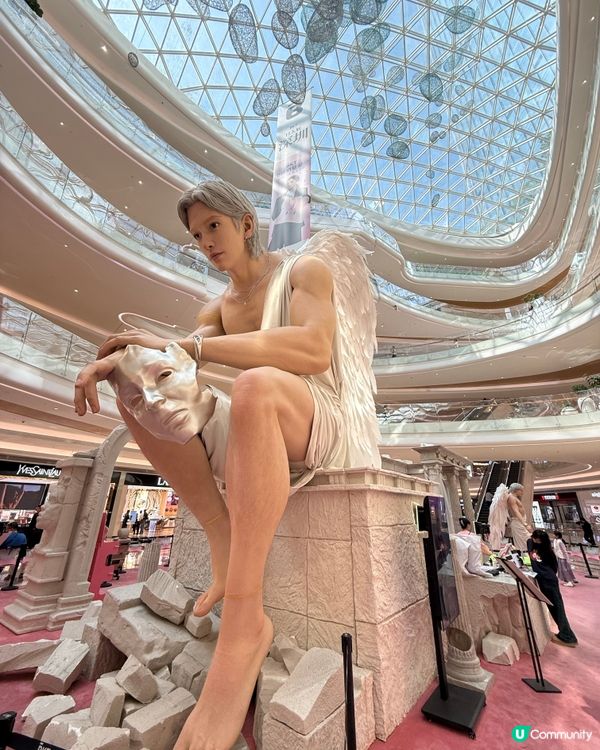 7.5米天使巨人！免費打卡超震撼！🤩