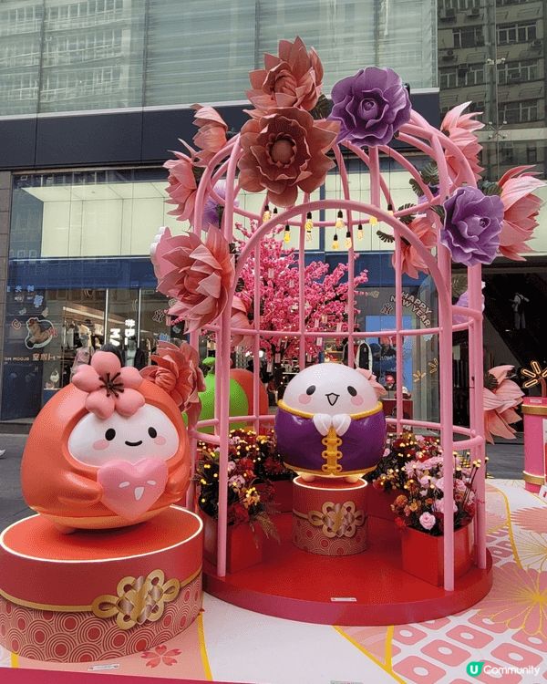 今個農曆新年🧨iSQUARE國際廣場聯乘香港插畫家品牌oh…...