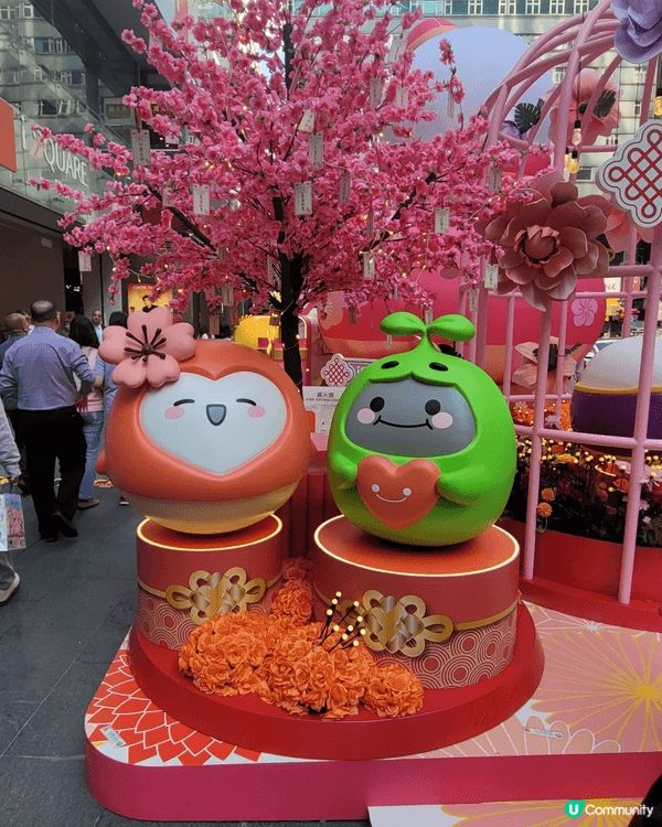 今個農曆新年🧨iSQUARE國際廣場聯乘香港插畫家品牌oh…...