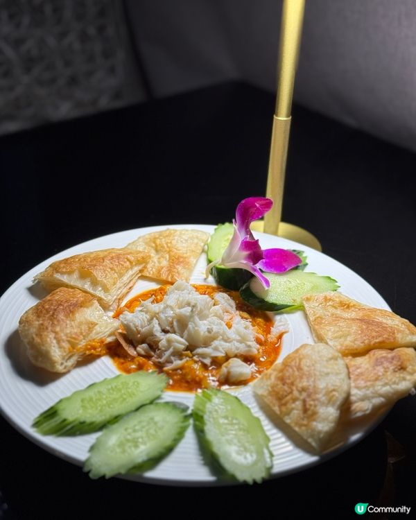 蟹肉蟹膏薄餅 好好食