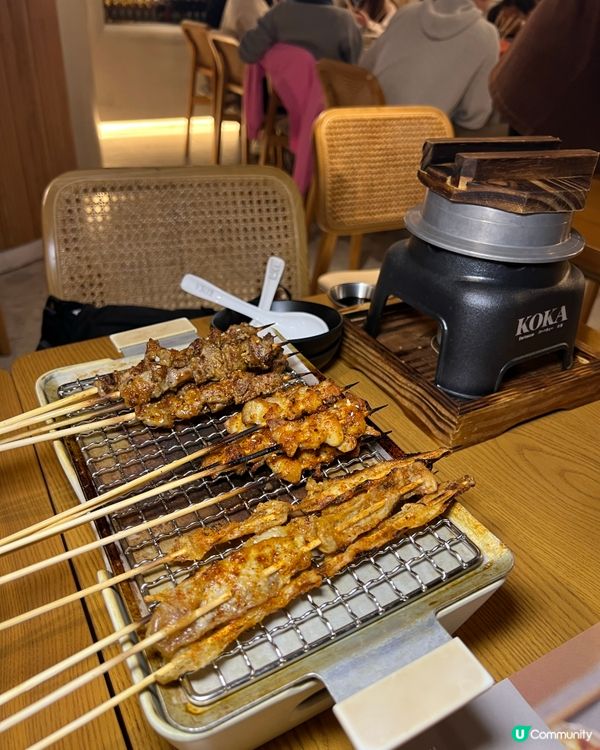 終於有機會試呢間人氣中式串燒店 - KOKA 小野人🔥 