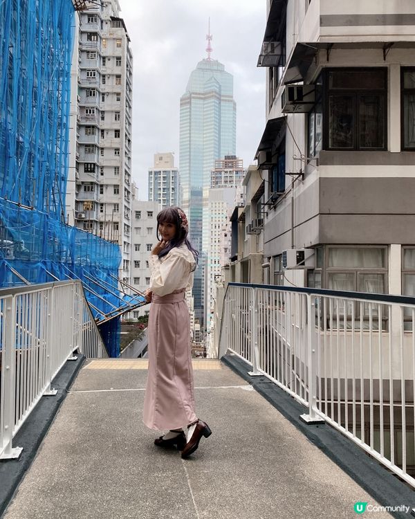 ［香港］本地打卡 堅道行人天橋