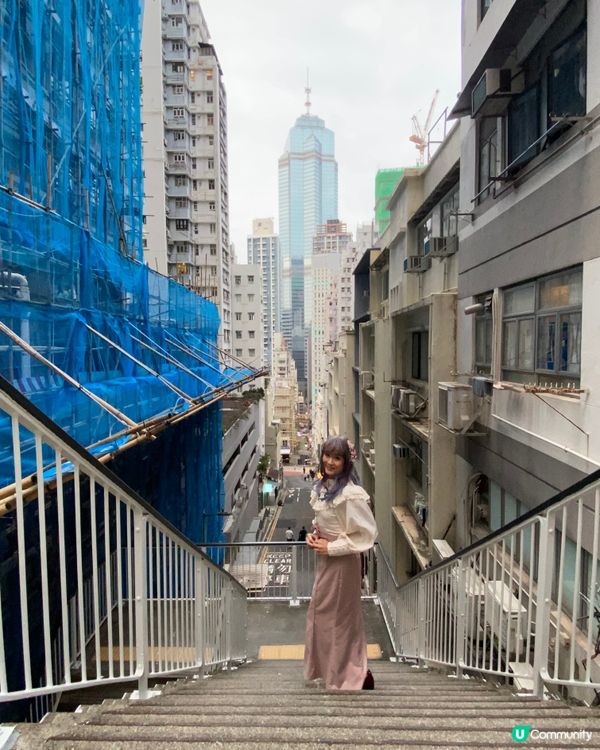 ［香港］本地打卡 堅道行人天橋