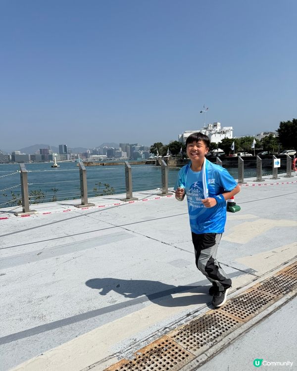 氣喘跑完但超值！🌊🤸‍♀️