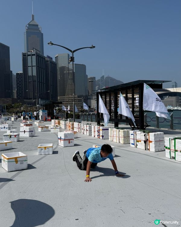 氣喘跑完但超值！🌊🤸‍♀️