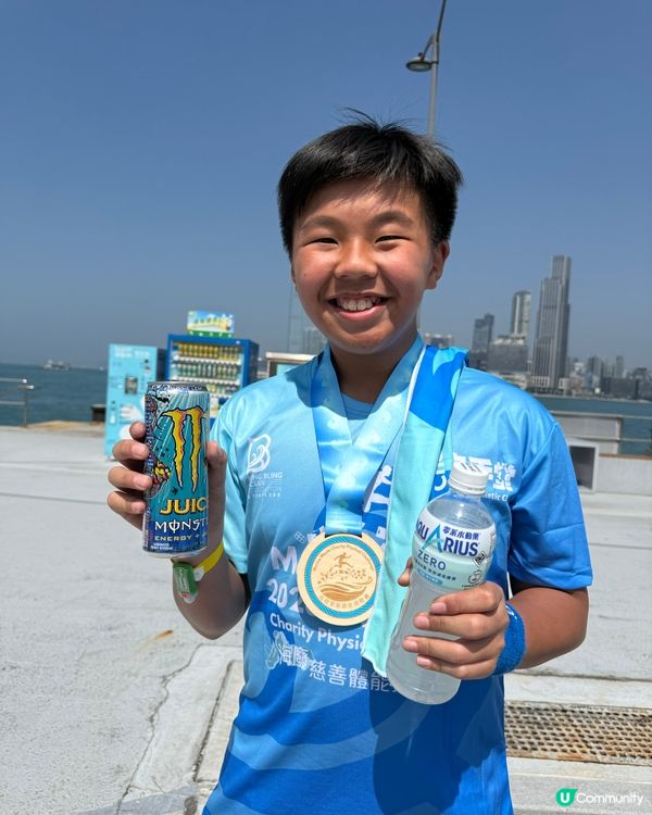 氣喘跑完但超值！🌊🤸‍♀️