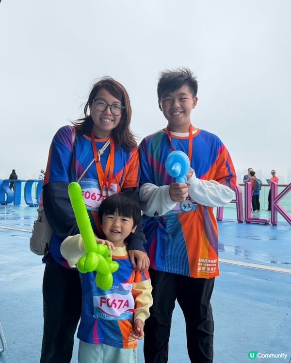 放電好去處！維港旁親子跑 🏃‍♀️💨