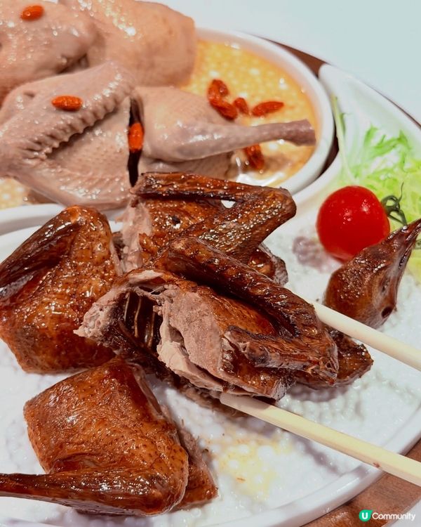 麗豪富豪坊🦀海鮮🤤脆皮叉燒！