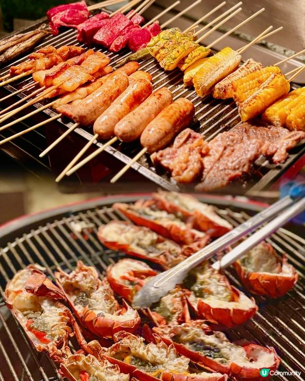 海洋公園萬豪酒店 海岸酒廊 燒烤自助餐🍴快閃買1送1‼️