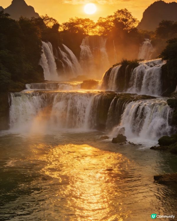 德天瀑布💰睇山睇水過癮！🏞️