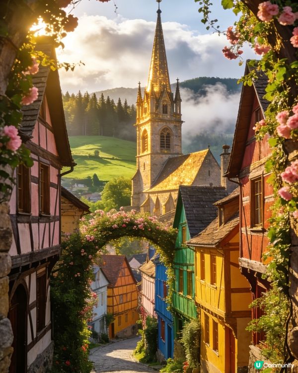 文藝復興古鎮 🍷🍇🌇