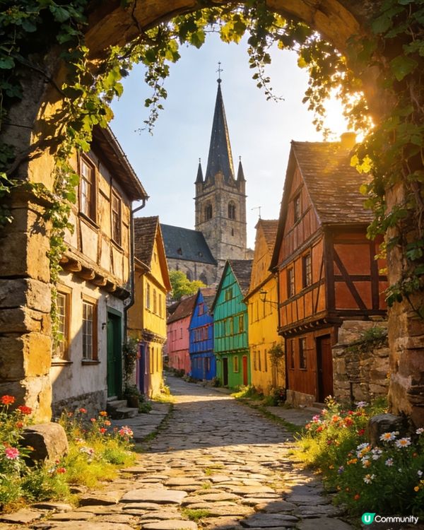 文藝復興古鎮 🍷🍇🌇