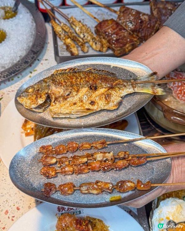 炭火香爆！🤤 16年老店排隊燒烤 🔥