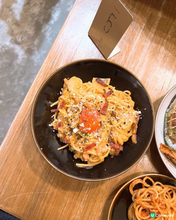 必食「世一」卡邦尼同自家製蛋糕🍰