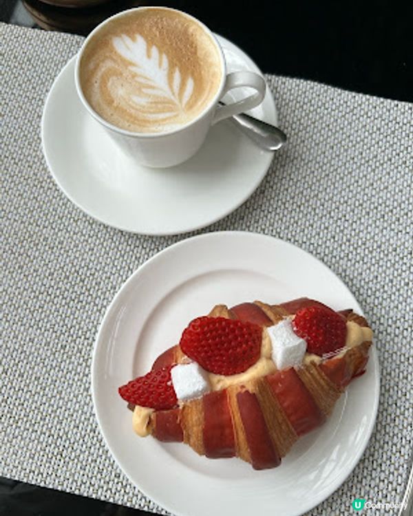 【尖沙咀 食記】GREEN│Hotel Icon ♥ 士多啤梨麻糬牛角包