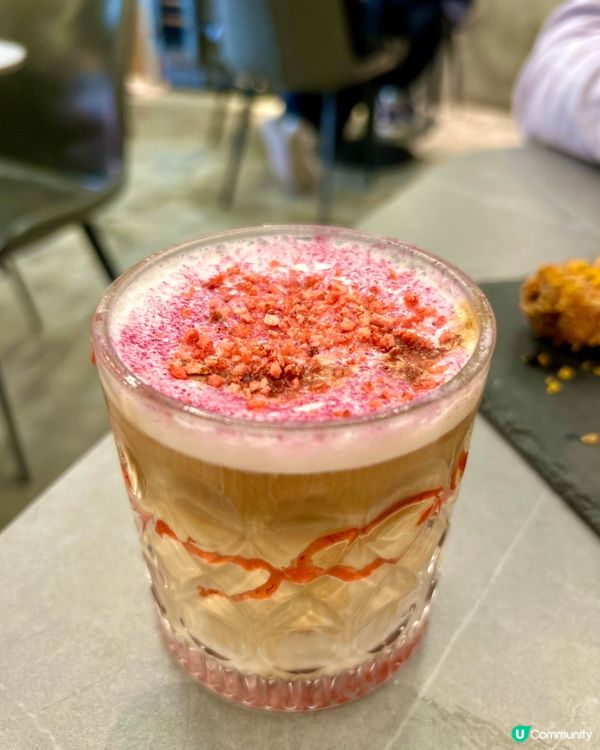 [元朗工業風Cafe] 超靚❤️粉紅草莓玫瑰咖啡🍓🌹