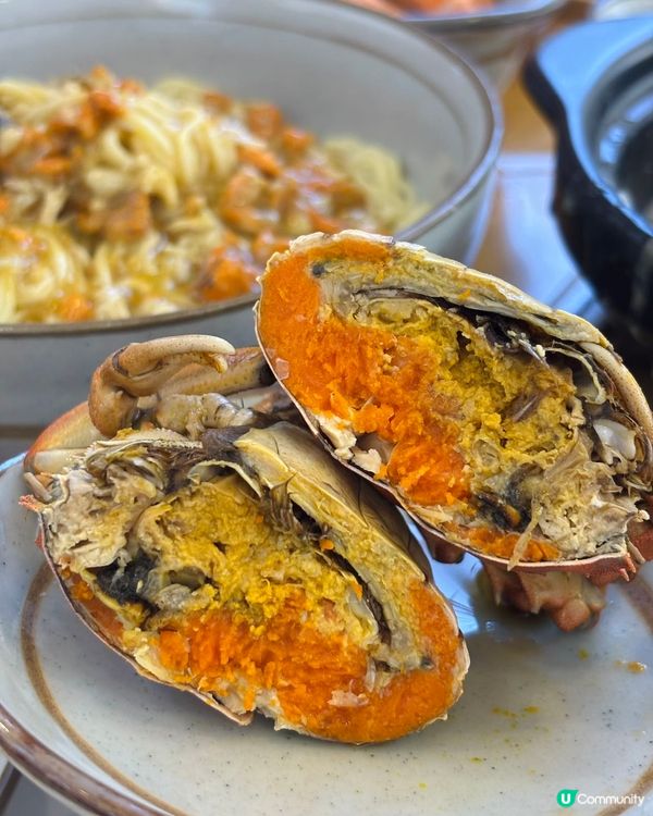 蟹黃面累計銷量 100W🏅蟹黃愛好者必訪