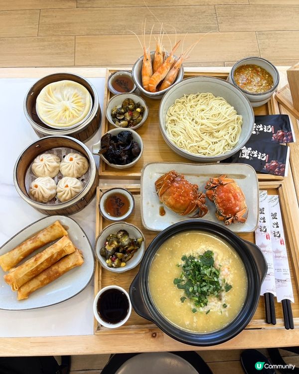 蟹黃面累計銷量 100W🏅蟹黃愛好者必訪