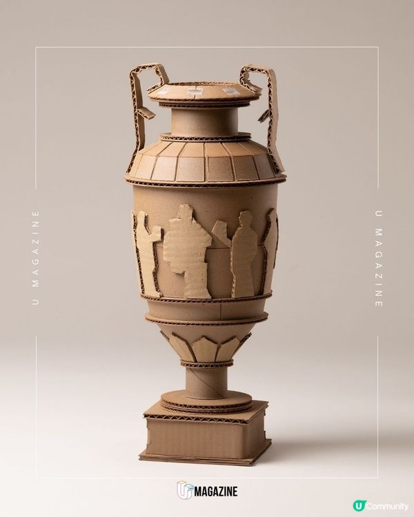 用陶土製作成的「厚紙皮水壺」？100%陶泥燒製！連封箱膠紙都是「陶藝作品」？                                    