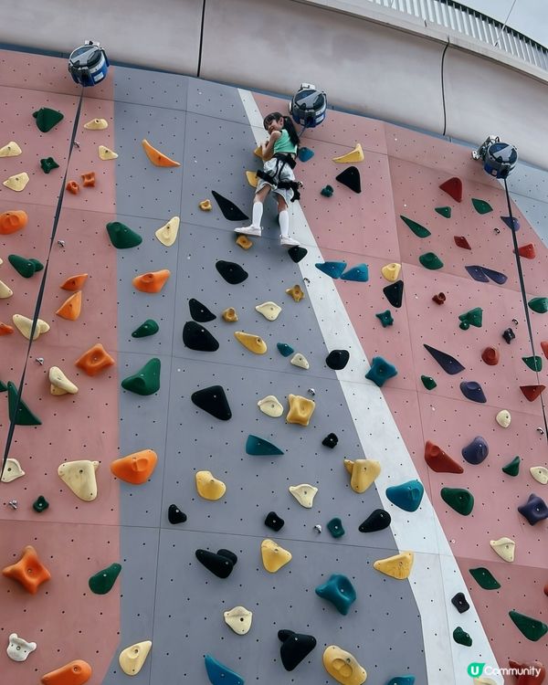 第一次攀石🌟放電一流！