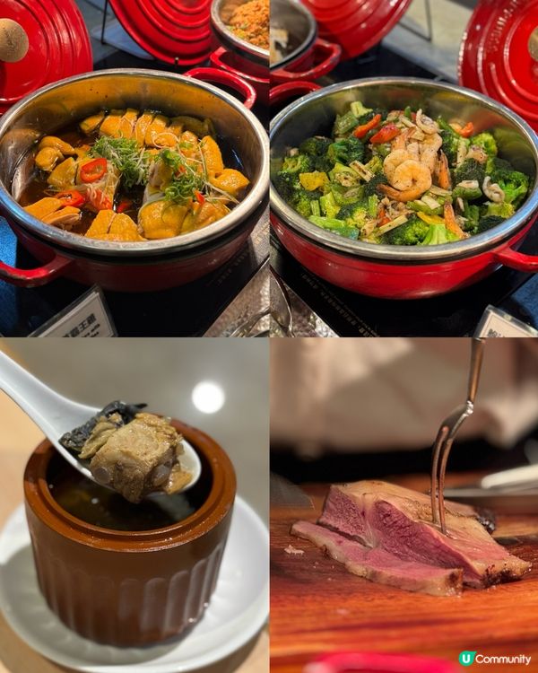 銅鑼灣任食海鮮和牛鵝肝🩷多到眼花缭亂🦞