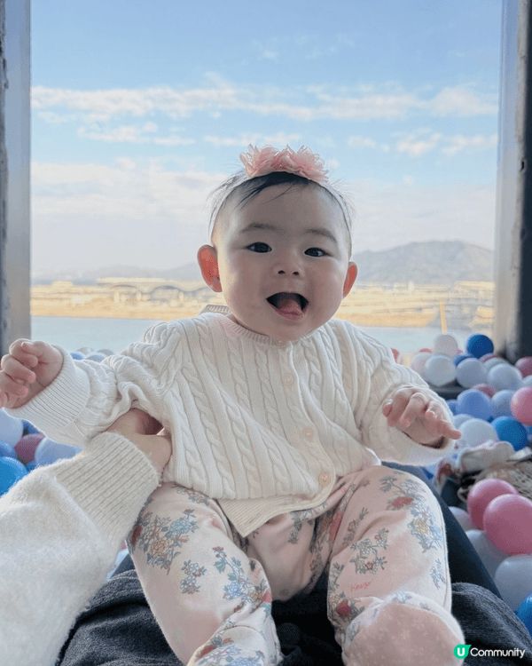 放假時都好鍾意睇Avo B四圍去，由於bb太細，安全同充滿歡...