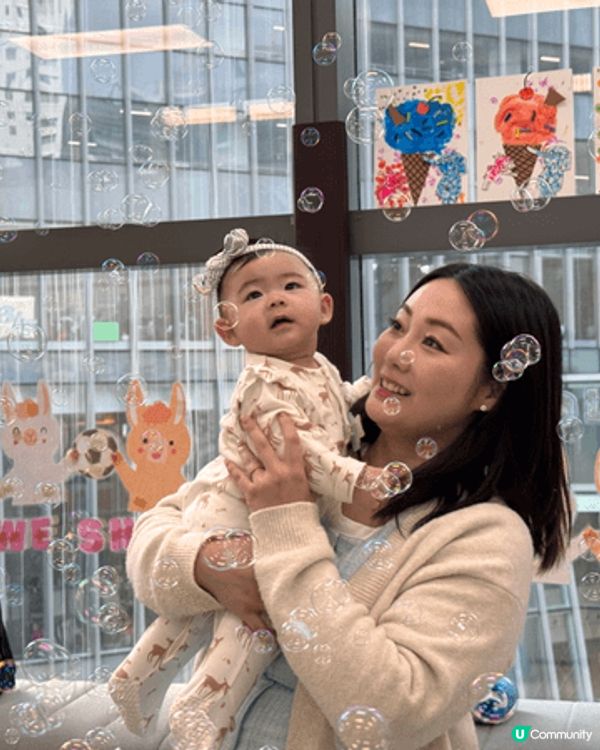 放假時都好鍾意睇Avo B四圍去，由於bb太細，安全同充滿歡...